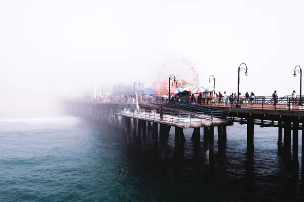 Venice Beach, about 0.6 miles from Foghorn Harbor Inn